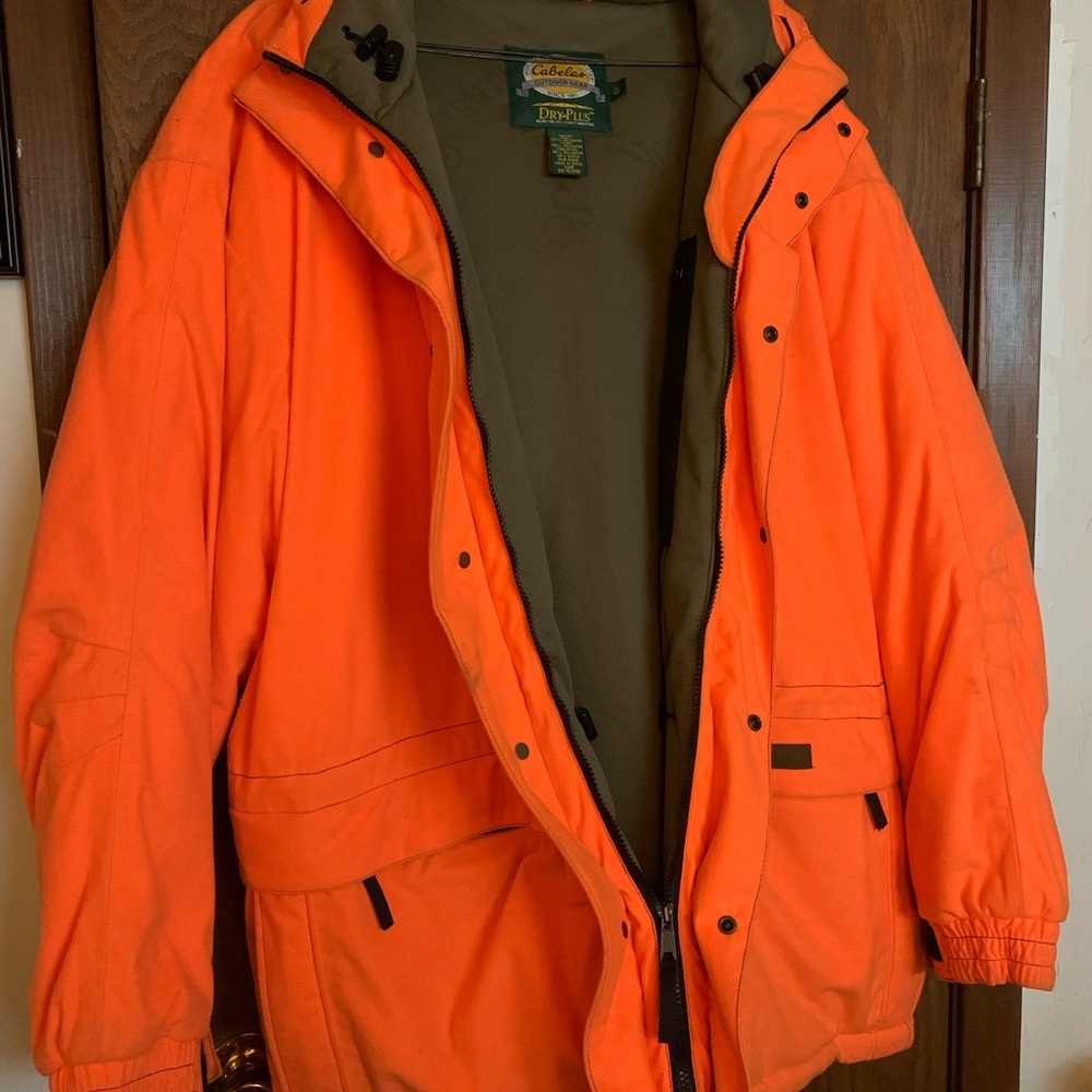 hunting fleece heavy weight jacket